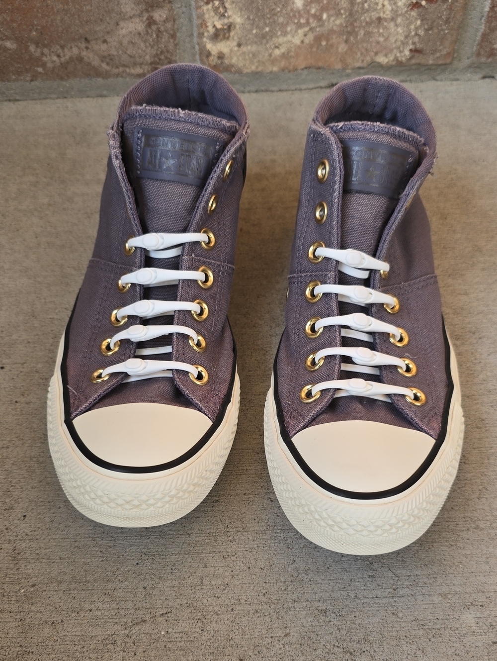 Chuck Taylor Madison Heathered Shine High-Top Canvas Mauve US9/EUR 40 #A13826F
